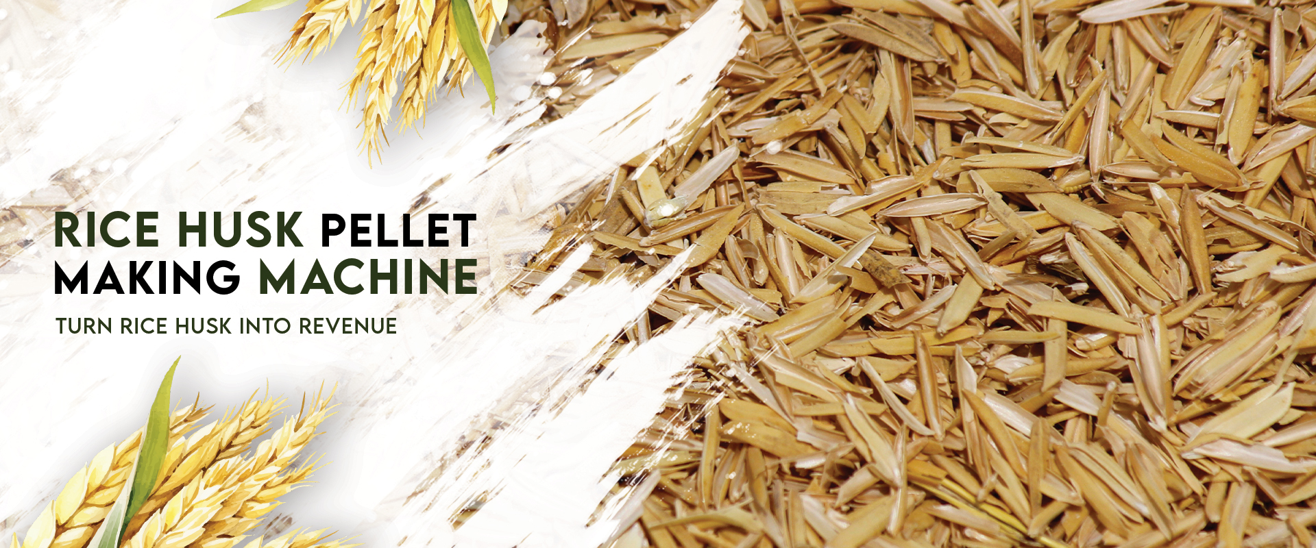 Rice Husk Pellet Making Machine